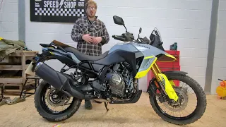 Suzuki VStrom 800 DE on loan intro - Who's it for?