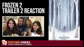 Frozen 2 (Official FINAL Trailer 2) - Nadia Sawalha & The Popcorn Junkies Reaction