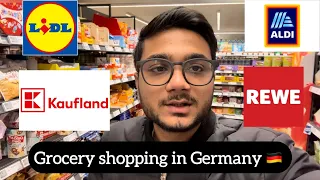 Grocery Shopping in Germany | REWE grocery shopping Experience | A guide to the German Supermarket