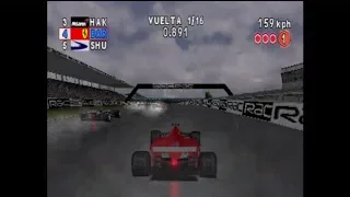 F1 2000-SEASON/FERRARI/GREAT BRITAIN GP/RACE GAMEPLAY PS1