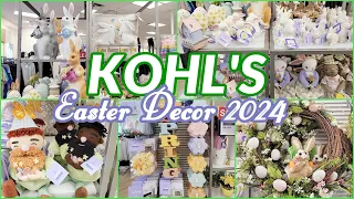 KOHL'S EASTER DECOR 2024 SHOP WITH ME