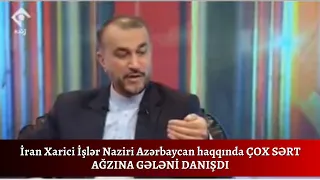 TƏCİLİ. İran XİN İran televiziyasında Qarabağ haqqında çox pis danışdı. İran düşmənçiliyi davam edir