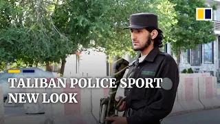 Taliban rolls out new uniforms for Kabul police force in Afghanistan