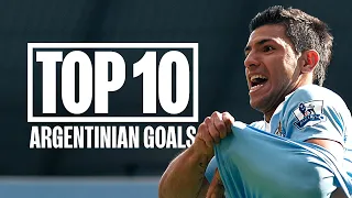 TOP 10 ARGENTINIAN GOALS | The best City goals from Argentina players