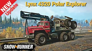 New Update Lynx 4320 Polar Explorer Truck In SnowRunner