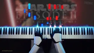 STAR WARS - Across The Stars (Piano Cover) [Intermediate]