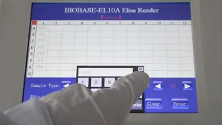 Operation of Elisa Microplate Reader