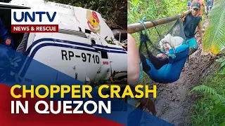 1 dead, 2 injured in PNP chopper crash in Quezon