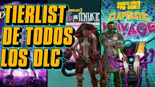 Tier List de TODOS los DLC de Borderlands