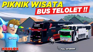 STUDY TOUR WISATA BARENG NAIK BUS TELOLET BASURI !! ROLEPLAY BUS INDONESIA - Roblox Indonesia