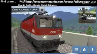 Train Simulator 2016 Tutorial - How to Build Simple Model Railways