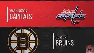 NHL Highlights | Washington Capitals @ Boston Bruins | BROADCAST NBC | 04.18.21