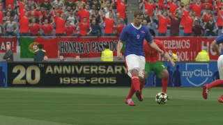 Международный кубок в pes 16. Португалия-Исландия #1