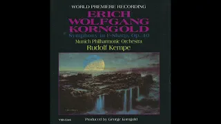 Korngold: Symphony, Op. 40 – Rudolf Kempe & Münchner Philharmoniker (1972 World Premiere Recording)