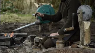 MAKING A BLACKSMITH SHOP WITH NO POWER TOOLS