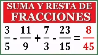 Cómo Sumar Y Restar Fracciones - Ejemplo 4