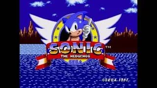 Sonic The Hedgehog Longplay [Sega Genesis/Mega Drive] [60 FPS]