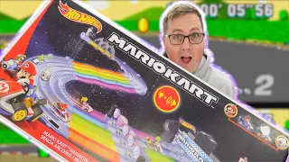 Unboxing the Worlds Best Hot Wheels Track! (Mario Kart)