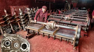 Heavy Modern Tractor Rotavator Manufacturing in factory | Rotary Tiller Making Process