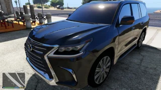 GTA5 Обзор Lexus LX570!!!