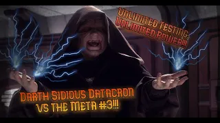 Darth Sidious Datacron Solo Testing #3. Careful of that Deathmark!!