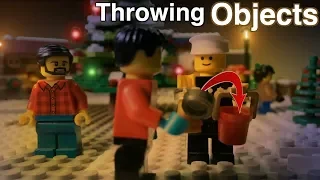 Throwing Objects | Lego Stop Motion Tutorial