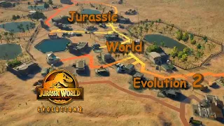 Играем в песочницу | JURASSIC WORLD EVOLUTION 2 ► Мир Юрского периода