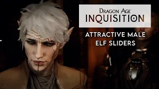 DAI: attractive elven male character sliders