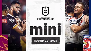 Haas immense in Suncorp epic | Broncos v Roosters Match Mini | Round 22, 2021 | NRL