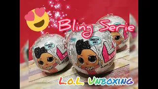 L.O.L. Surprise Bling Serie unboxing… mein erster Versuch in Stop-motion