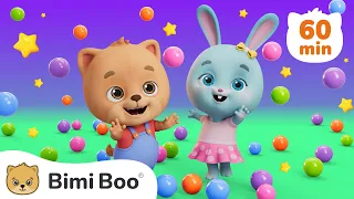 The Happy Song Mix + MORE | Bimi Boo Preschool Learning for Kids