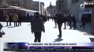 ÎN PANDEMIE, 900 DE DIVORŢURI ÎN MINUS