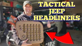 Hazard 4 Tactial Jeep Roof Headliners for Gladiator and Wrangler | Review and Install