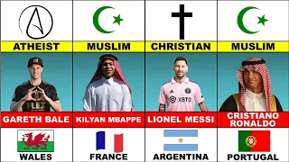 Religion of famous football players 2023.Muslim,Christian,Buddhist Footballers
