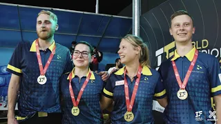 "It's an honour to represent the blue & yellow." Sweden react to winning first ever Mixed Team Gold