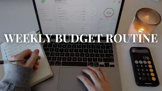 My Weekly Money Routine 💸  how I budget, goal check-in & financial self-care!