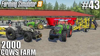 Subsoiling the fields | 2000 Cows Farm | Timelapse #43 | Farming Simulator 19