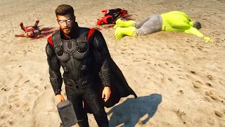 THOR ET SA TEAM CLAQUÉE (GTA 5)