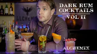 Dark Rum Cocktails | Vol II | Alchemix