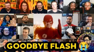 The Flash Final Run Scene Reaction Mashup | The Flash 9x13 Ending Scene