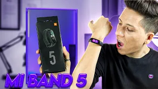 CHEGOU a minha MI BAND 5!! Unboxing e Primeiras impressões