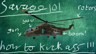 GTA online guides - How to fly the Savage like a pro