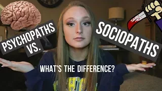 the difference between a psychopath & a sociopath