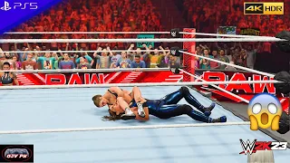 WWE 2K23 (PS5) - RAQUEL RODRIGUEZ vs RONDA ROUSEY | RAW, JUNE 26, 2023 [4K 60FPS HDR]
