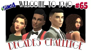 The Sims 4 Decades Challenge #65 🌹Welcome to 1940