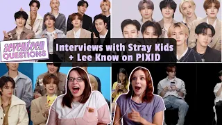 Stray Kids Interviews: ELLE, Seventeen & GQ + Lee Know on PIXID Reaction