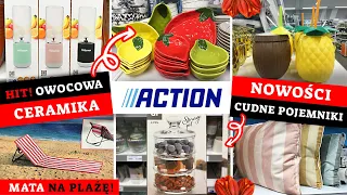 ACTION MISKI OWOCE od 4,49 zł 😱😍😍😍 CUDNE NOWOŚCI! MATA DO OPALANIA I KUBKI ZE SŁOMKĄ 😍