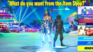 I Gifted The Item Shop To My Biggest Fan