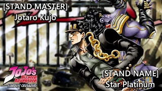 JOJO PART 3: STARDUST CRUSADERS - Stand Eye Catches「CRUSADERS」[OLD]