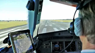 COCKPIT View - SAS Airbus A320-200 [OY-KAR] Cockpit Takeoff from Copenhagen Airport